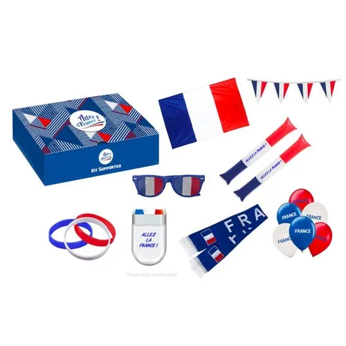 Kit Supporter Premium Personnalisable - 10 Accessoires Événementiels