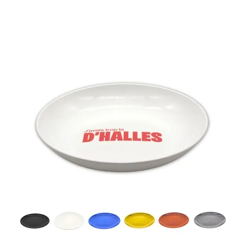 Assiette Ronde Creuse Réutilisable Personnalisable - Dès 600 ex