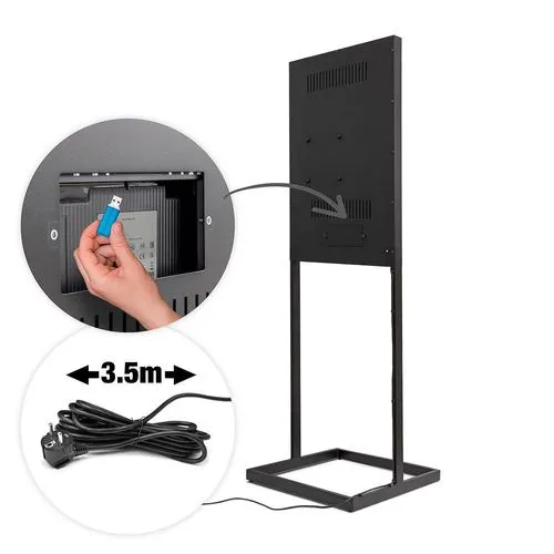 Totem Digital Sky 43" - Affichage Dynamique Professionnel