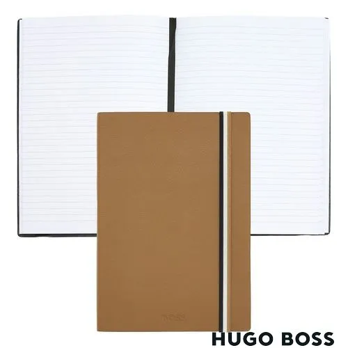 Carnet A5 Ligné Camel Premium - Personnalisable par Embossage