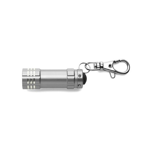 Porte-clés Torche LED en Bambou Personnalisable - Objet Publicitaire