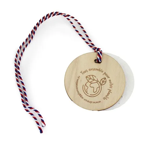 Médaille en Bois à Planter avec Graines - Objet Pub Écoresponsable