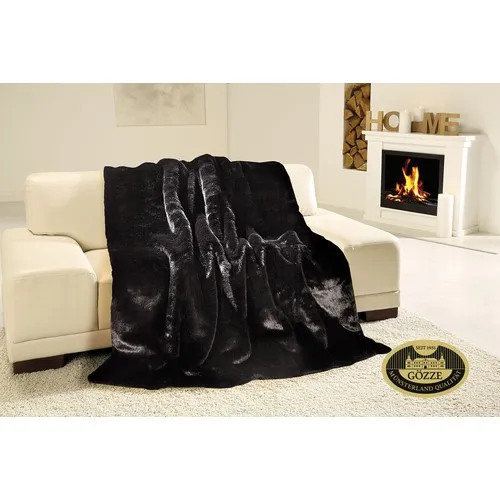 Couverture Personnalisable Brun Foncé - Cadeau d'Entreprise Premium