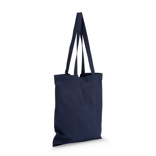Sac Shopping Coton 140g Personnalisable - Bleu Marine