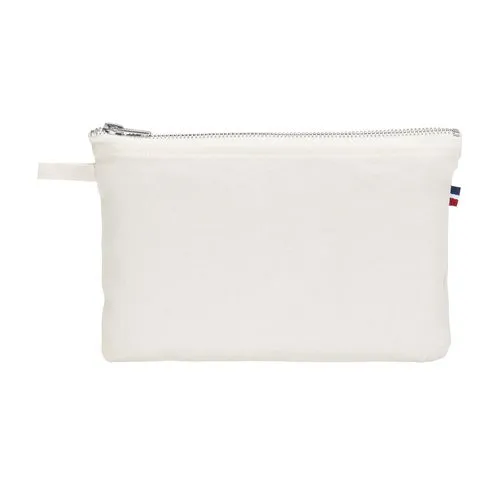 Trousse Zippée 100% Coton Bio - Fabrication Française