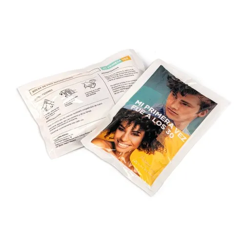 Pack Gel Chaud/Froid Réutilisable avec Housse Textile Personnalisable