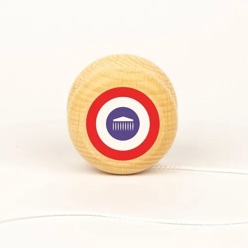 Yoyo en Bois Personnalisé Made in France - Cadeau Pub Écologique