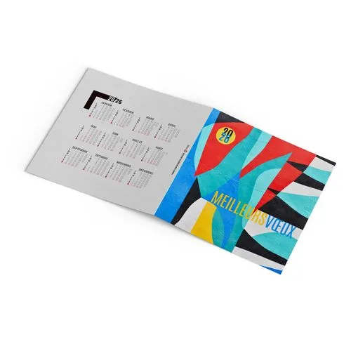 CARTE DE VOEUX - TAG 2026  AVEC ENVELOPPE - SANS MARQUAGE