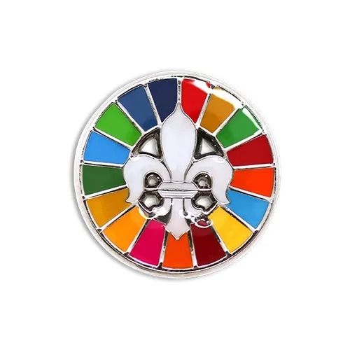 Pin's personnalisé sérigraphie - Badge corporate sur mesure