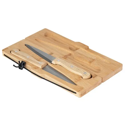 Planche à découper XXL en hêtre FSC avec gouttière et personnalisation