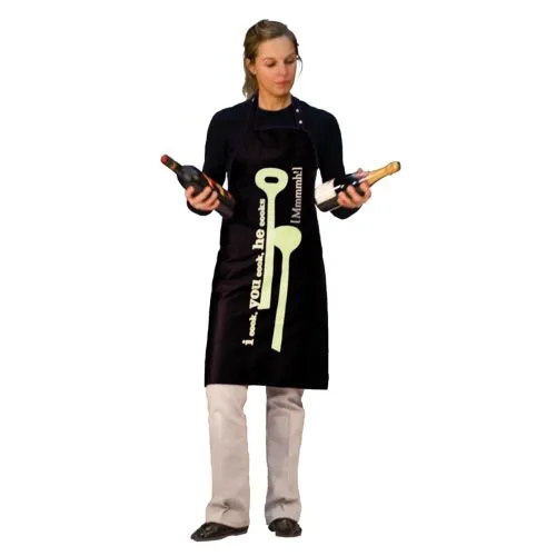 Tablier de bar personnalisable 33,5x68,5cm - Sérigraphie