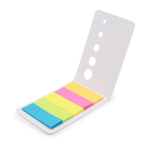 Marque-pages autocollants repositionnables personnalisables 5 couleurs