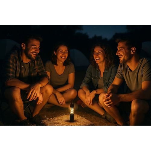 Lampe Torche Rechargeable 2 en 1 LED & Lanterne COB Personnalisable