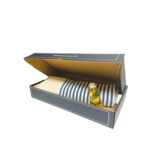 Coffret Cadeau Plage Duo Foutas Personnalisables - Coton Recyclé