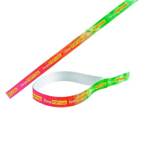 Bracelet Tyvek personnalisé pour contrôle d'accès événementiel