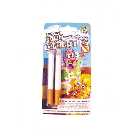 FAUSSES CIGARETTES FUMANTES X2