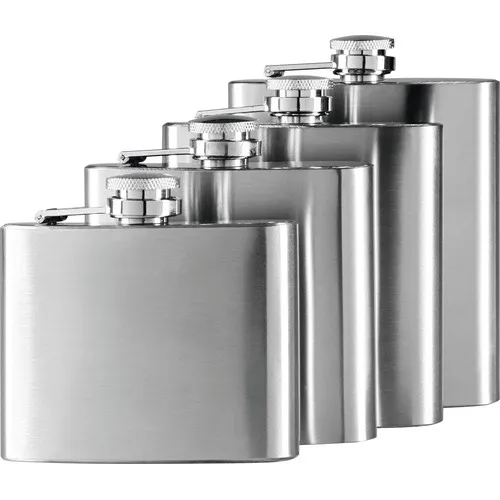 Flasque de poche 28,3 ml avec porte-clés personnalisable