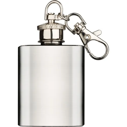 Flasque de poche 28,3 ml avec porte-clés personnalisable
