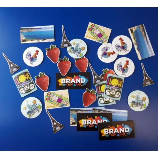 Magnet personnalisé formes variées - Sérigraphie sur mesure