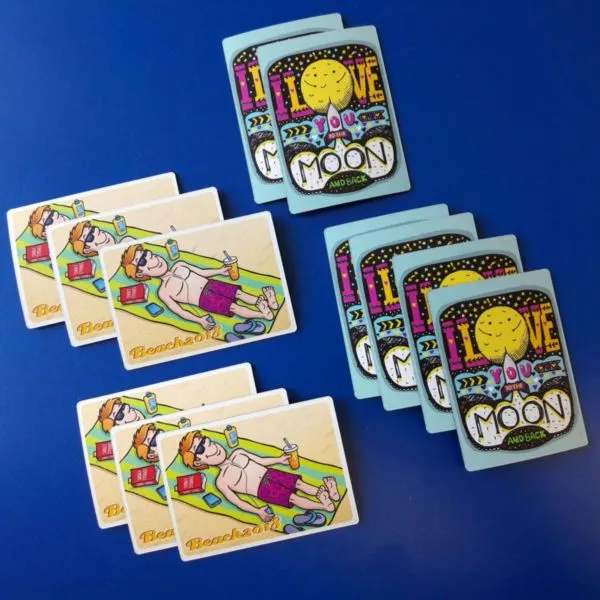 Magnet personnalisé formes variées - Sérigraphie sur mesure