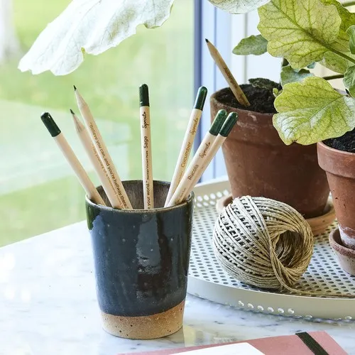 Crayon à graines personnalisable - Objet publicitaire écologique