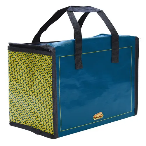 Sac isotherme personnalisable polypropylène - Double zip