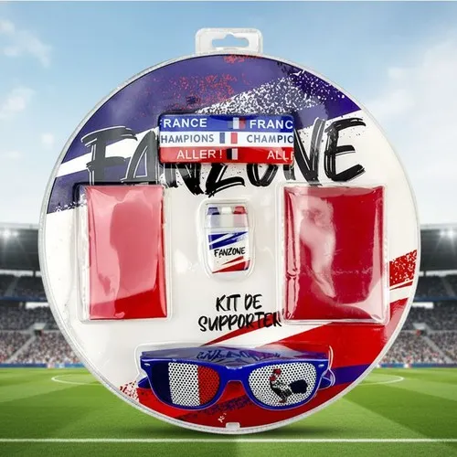 Kit Supporter 8 Pièces Personnalisable - Événements & Animations