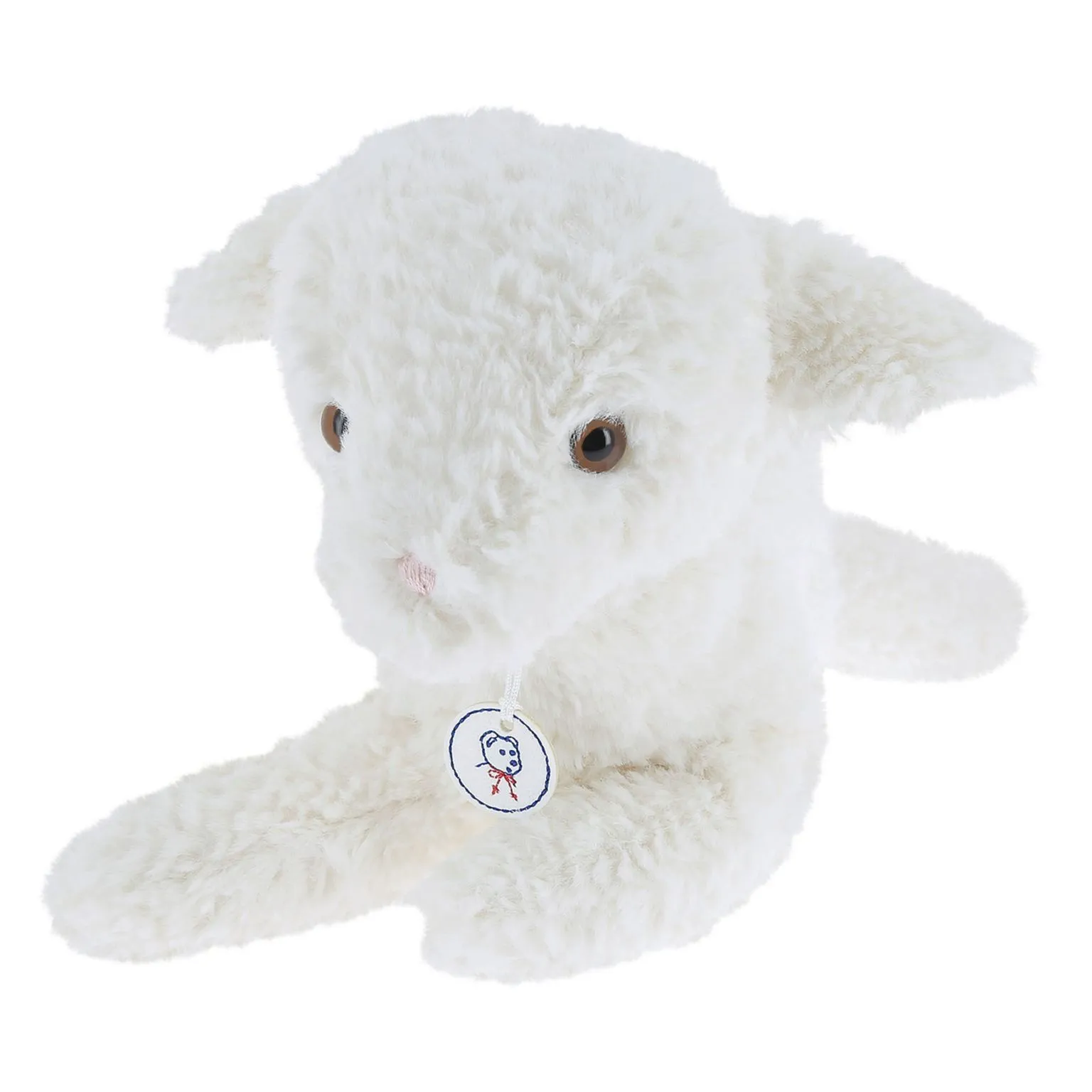 Peluche Mouton Blanc Personnalisable - Cadeau Naissance Entreprise