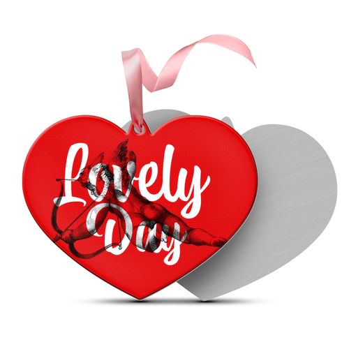 Décoration de Noël en Aluminium Personnalisable - Quadri Recto Verso