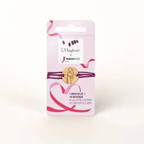 Bracelet Solidaire Personnalisable en Bois - Support Associatif