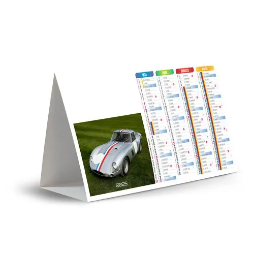 CHEVALET DE COMPTOIR - COUPES 2026 - QUADRI