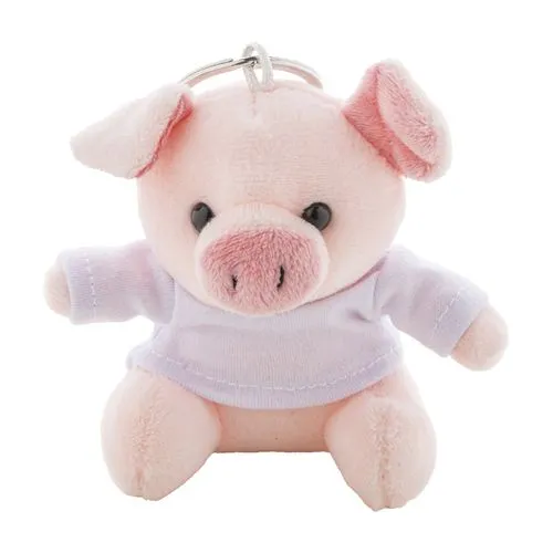 porte-clés cochon en peluche PigFob