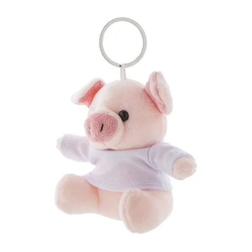 porte-clés cochon en peluche PigFob