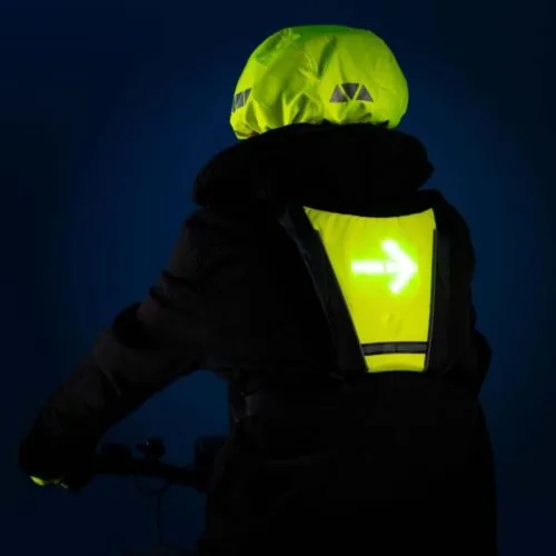 Gilet de sécurité LED avec clignotants télécommandés personnalisable