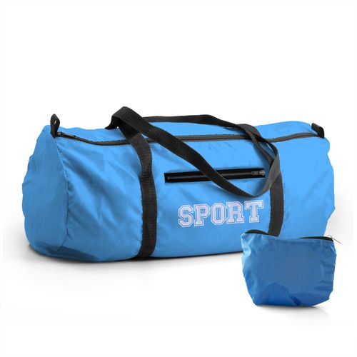Sac de sport pliable personnalisable - Polyester 210D - 50x20 cm