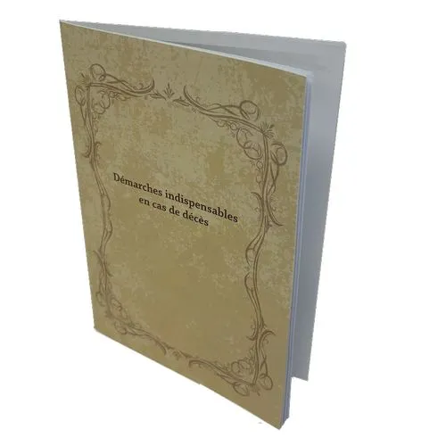 Livrets Démarches Funéraires Personnalisés - Impression Numérique