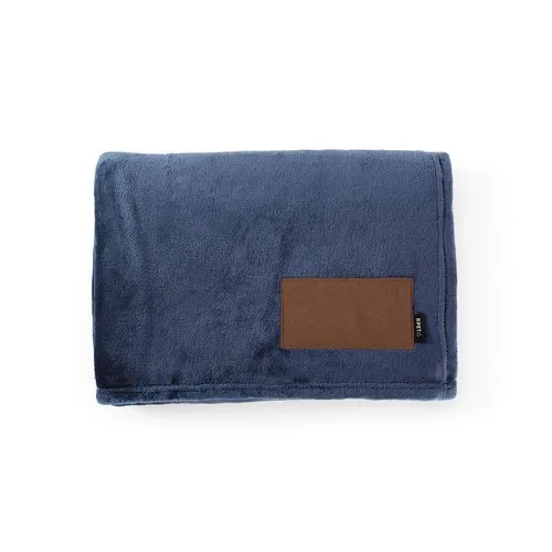 Plaid Van Eyck en rPET 240 g/m², patch personnalisable.