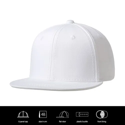 Original Snap Back Flat Visor Baby Cap
