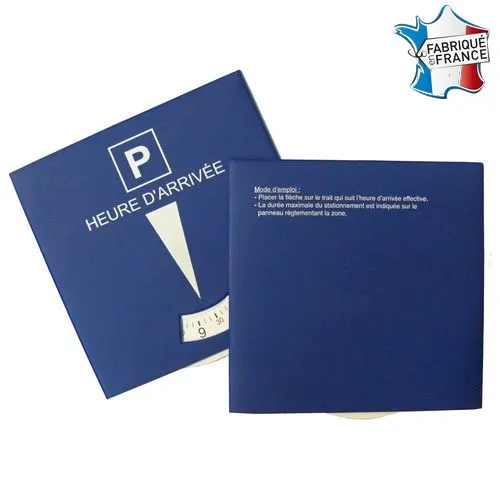 Disque européen de stationnement Carton
