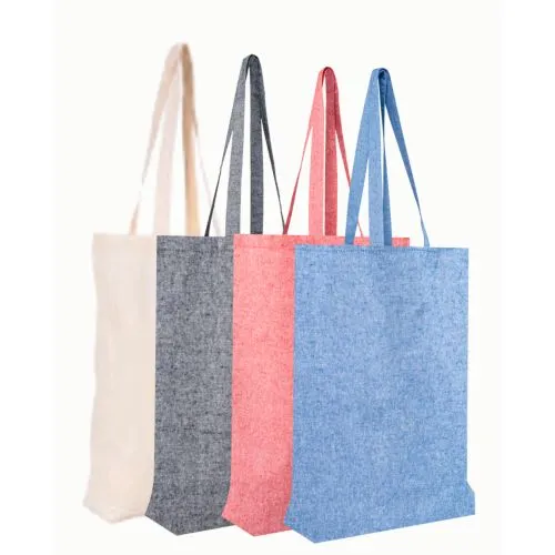 Cabas Coton Canvas Recyclé - Sac Shopping Écologique Personnalisable
