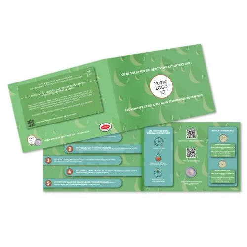 Carte de Sensibilisation Économie d'Eau Personnalisée