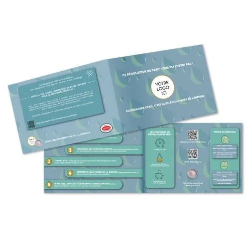 Carte de Sensibilisation Économie d'Eau Personnalisée