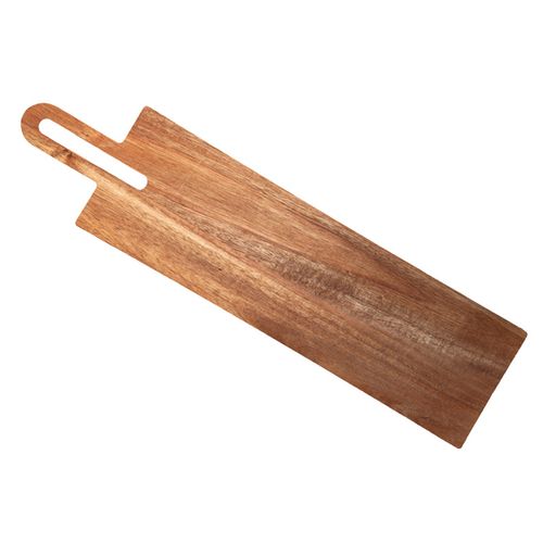 Planche à découper XL en acacia massif personnalisable 60 cm