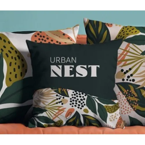 Oreiller publicitaire personnalisable 40x40cm - Impression sublimation