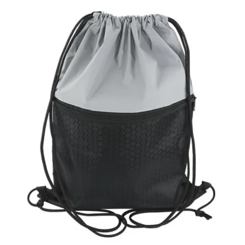 Sac à dos publicitaire polyester 600D rouge personnalisable