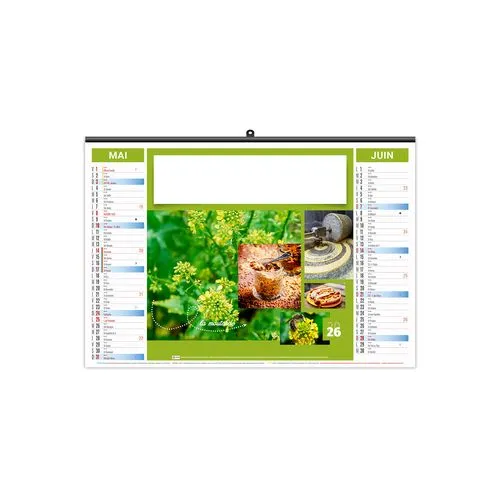 ILLUSTRE ECO - HERBES 2026 - SMALL 480 x 330 mm