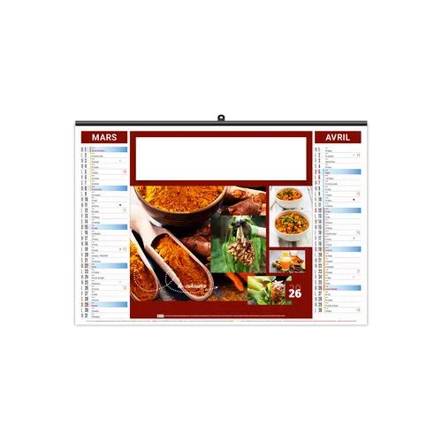 ILLUSTRE ECO - HERBES 2026 - SMALL 480 x 330 mm