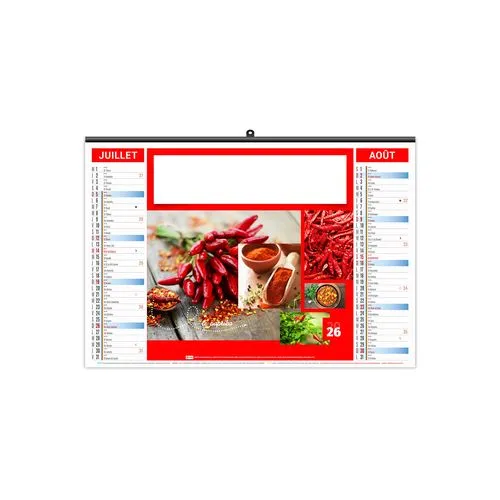 ILLUSTRE ECO - HERBES 2026 - SMALL 480 x 330 mm