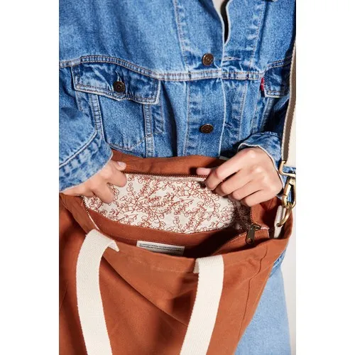 Sac Cabas Personnalisable en Coton Bio GOTS - Fermeture Éclair