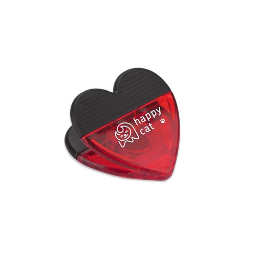 Clip magnétique cœur personnalisable - Support de communication original